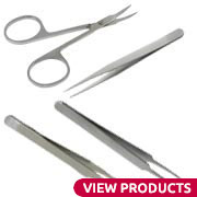 Tweezers, Picks, Scissors, Mirrors