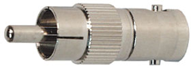 BNC Type Connector, Female to RCA Male Adapter