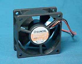 12VDC 2-3/8 X 1 SQ FAN SUNON