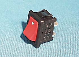 SPST ROCKER SWITCH 6 AMP