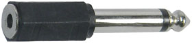 1/8in. (3.5mm) Mono Jack to 1/4in. Mono Plug Audio Adaptor Connector