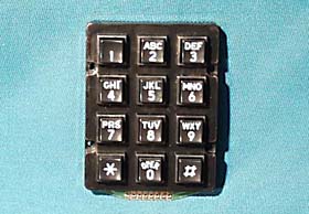 3X4 X-Y KEYPAD