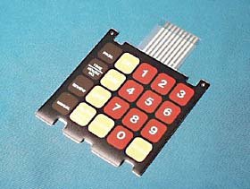 5X4 PEEL-N-STICK KEY PAD