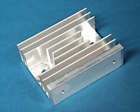 3-1/2 X 2-13/16 X 1-1/4 HEATSINK