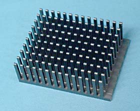 3-1/8 X 2-15/16 X 1-1/4 HEATSINK