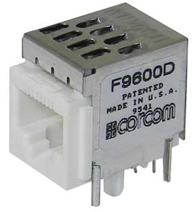 RJ-45 Jack with EMI Filtering Corcom