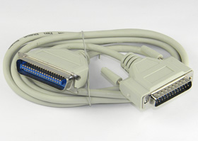 Printer Cable, Parallel, IEEE 1284, 6ft.