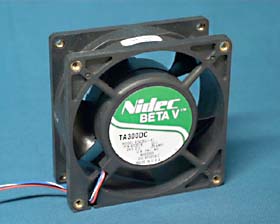 24VDC 3-1/8 X 1-1/4 BOX FAN NIDEC