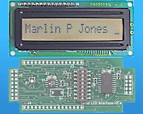 SERIAL DRIVER FOR LCD DISPLAYS