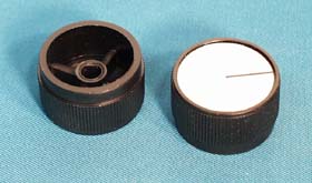 1/4 D SHAFT 1-1/4 PLASTIC KNOB