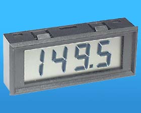 3-1/2 Digit LCD Panel Meter, Snap-In CX101A