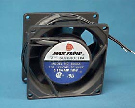 120VAC 3-1/8 X 1-1/2 BOX FAN MAXFLOW