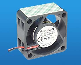 12VDC 1-9/16 X 3/4 BOX FAN