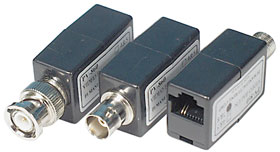 BALUN 75/100 BNC-M TO RJ45