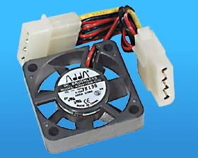 12VDC 1-9/16 X 3/8 ADDA FAN WITH COMPUTER CONNECTOR