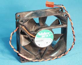 12VDC 3-1/8 X 1 BOX FAN USED NIDEC