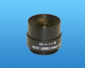 2.5mm CS MOUNT CCTV LENS