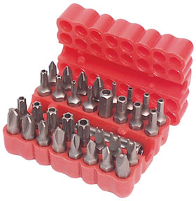 33 PIECE SECURITY BIT SET