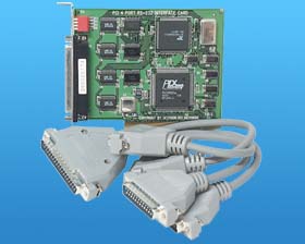 PCI RS232 4 PORT CARD/DB-25