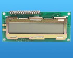 16 X 1 LCD DISPLAY USED