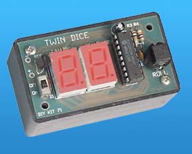 PIC DUAL DICE ELECTRONIC KIT