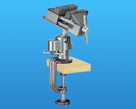 80MM ALU TABLE VISE, SWIVEL