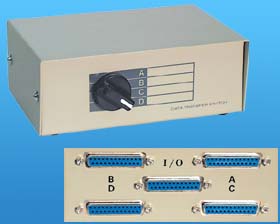 ABCD DATA SWITCH BOX DB 25