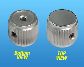 1/8 SHAFT ALUMINUM KNOB