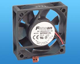 12VDC 2-3/8 X 3/4 FAN