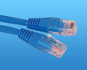 3FT. BLUE CAT-5 PATCH CORD