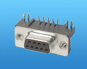 DB-9F RIGHT ANGLE PC MOUNT CONNECTOR