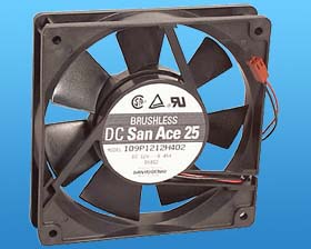 12VDC 4-11/16 X 1 BOX FAN SANYO