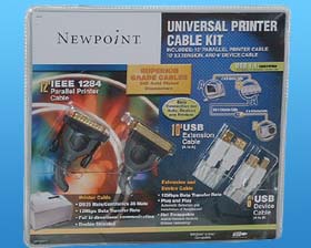 3 pc.UNIVERSAL PRINTER CABLE KIT