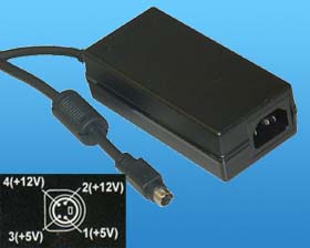 5V @ 1.5A, +12V @ 1.5A PCH DESKTOP POWER SUPPLY