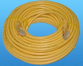 50ft. CAT-5e UL PATCH CABLE YELLOW