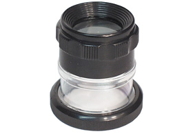 10X GLASS  STAMP MAGNIFIER