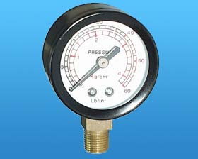 0-60  PSI PRESSURE GAUGE