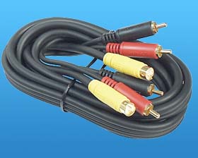 6 ft. S-VIDEO & STEREO AUDIO CABLE