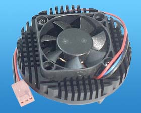 12 VOLT FAN & CPU HEATSINK