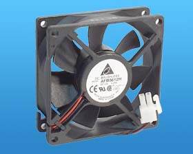 12VDC3-1/8 X 1 BOX FAN