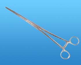 8 CURVED HEMOSTAT