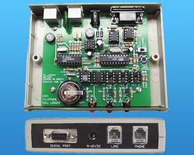 ASSEMBLED TELEPHONE CALL  LOGGER KIT