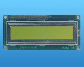 16 X 1 LCD DISPLAY