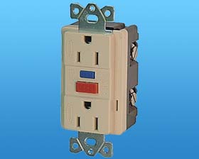 GROUND FAULT INTERUPTER OUTLET