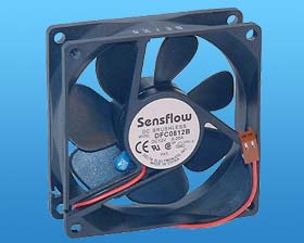 12VDC 3-1/8  X 1 TEMPERATURE CONTROLLED FAN