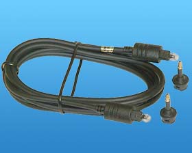 6ft. FIBER OPTIC AUDIO CABLE