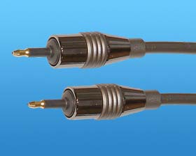 3ft PREM. OPTICAL CABLE, 3.5mm PLUGS