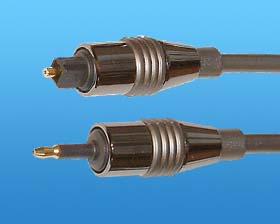 6ft PREM. CABLE WITH 3.5mm/TOSLINK PLUGS