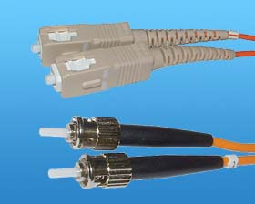 3m SC/ST MULTIMODE, OPTICAL DATA CABLE