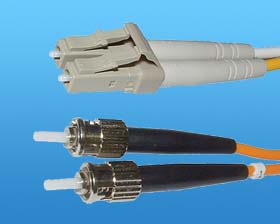 3m LC/ST, MULTIMODE,  OPTICAL DATA CABLE